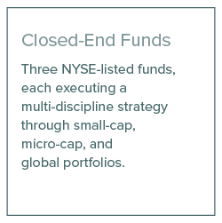 closed-end funds